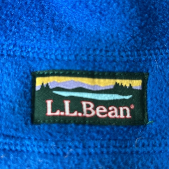 Lot of Two (2) kids L.L. bean Blue Fleece Beanies - Picture 5 of 6